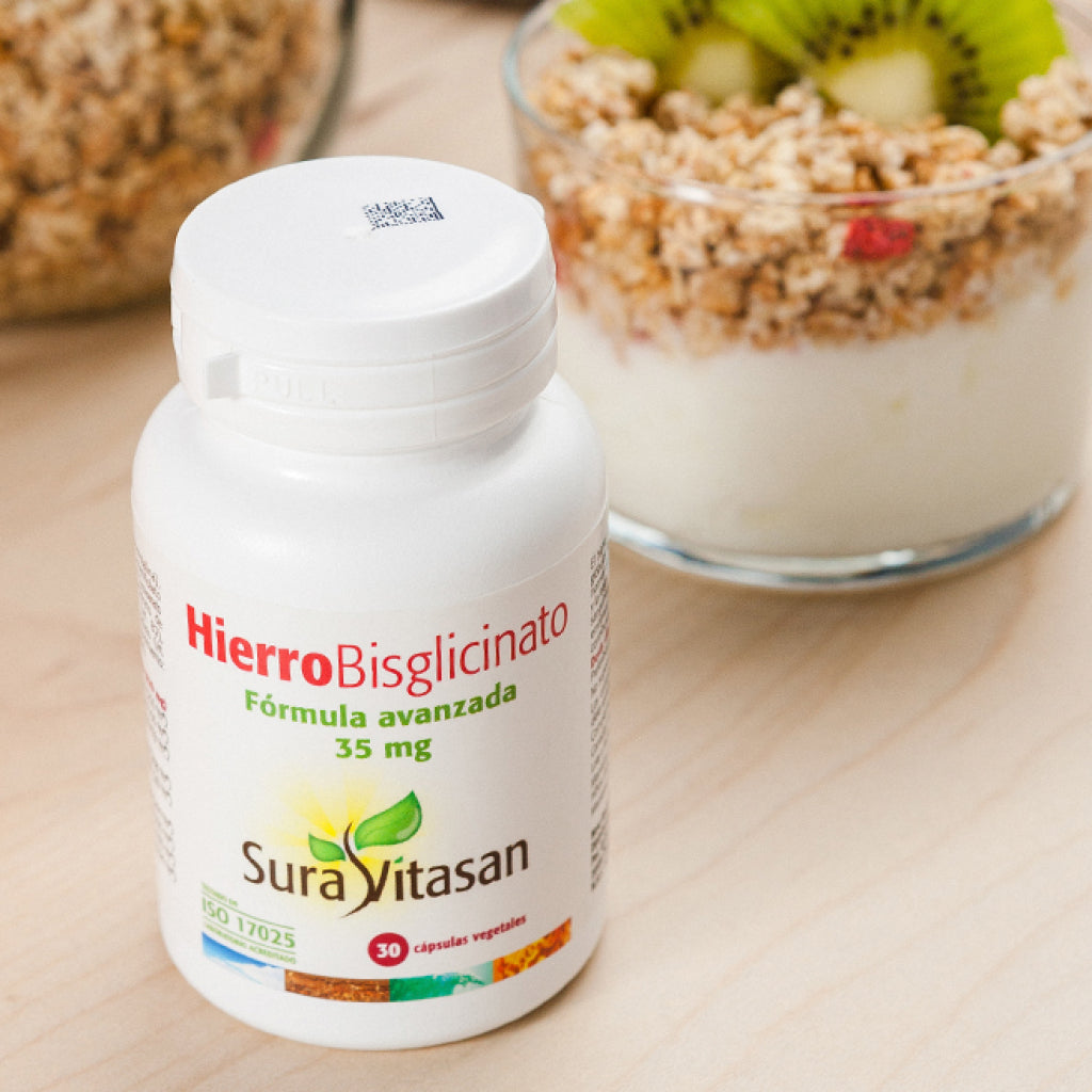Sura Vitasan Ferro Bisglicinato – 30 Cápsulas