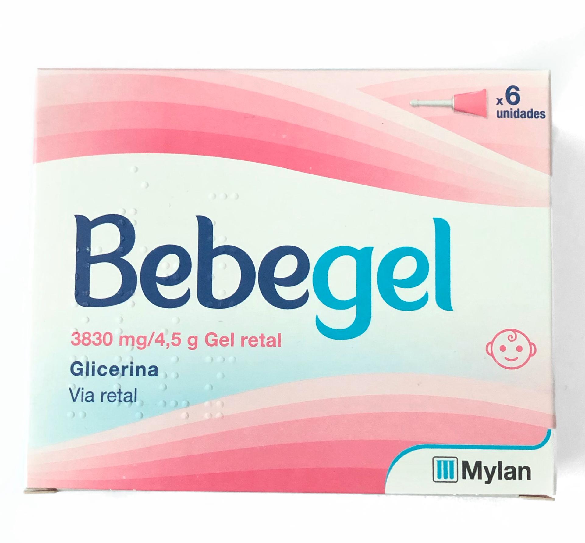Bebegel 3,83/0,045 g 6 bisnagas