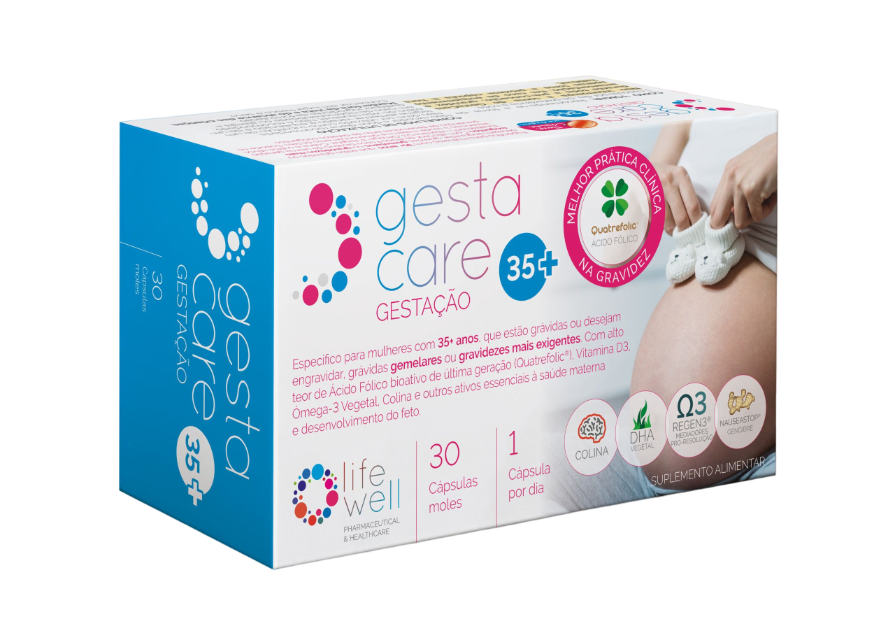 Gestacare Gestação 35+ 30 Cápsulas Moles