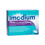 Imodium Plus x 12 comprimidos