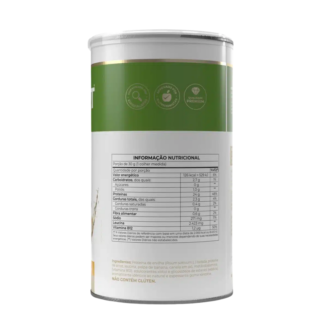 Vitafor ISOFORT Plant - Plátano y Canela - 450g