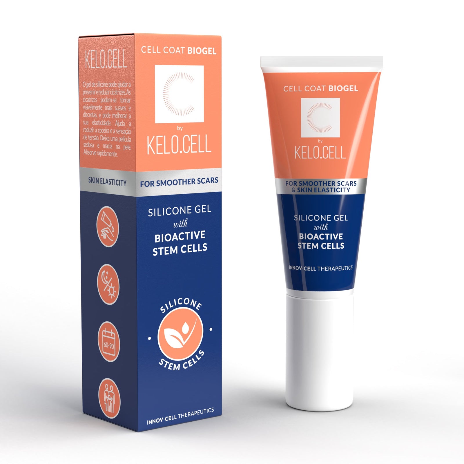 Kelo.Cell Biogel - Gel cicatrizante para melhorar cicatrizes antigas e recentes