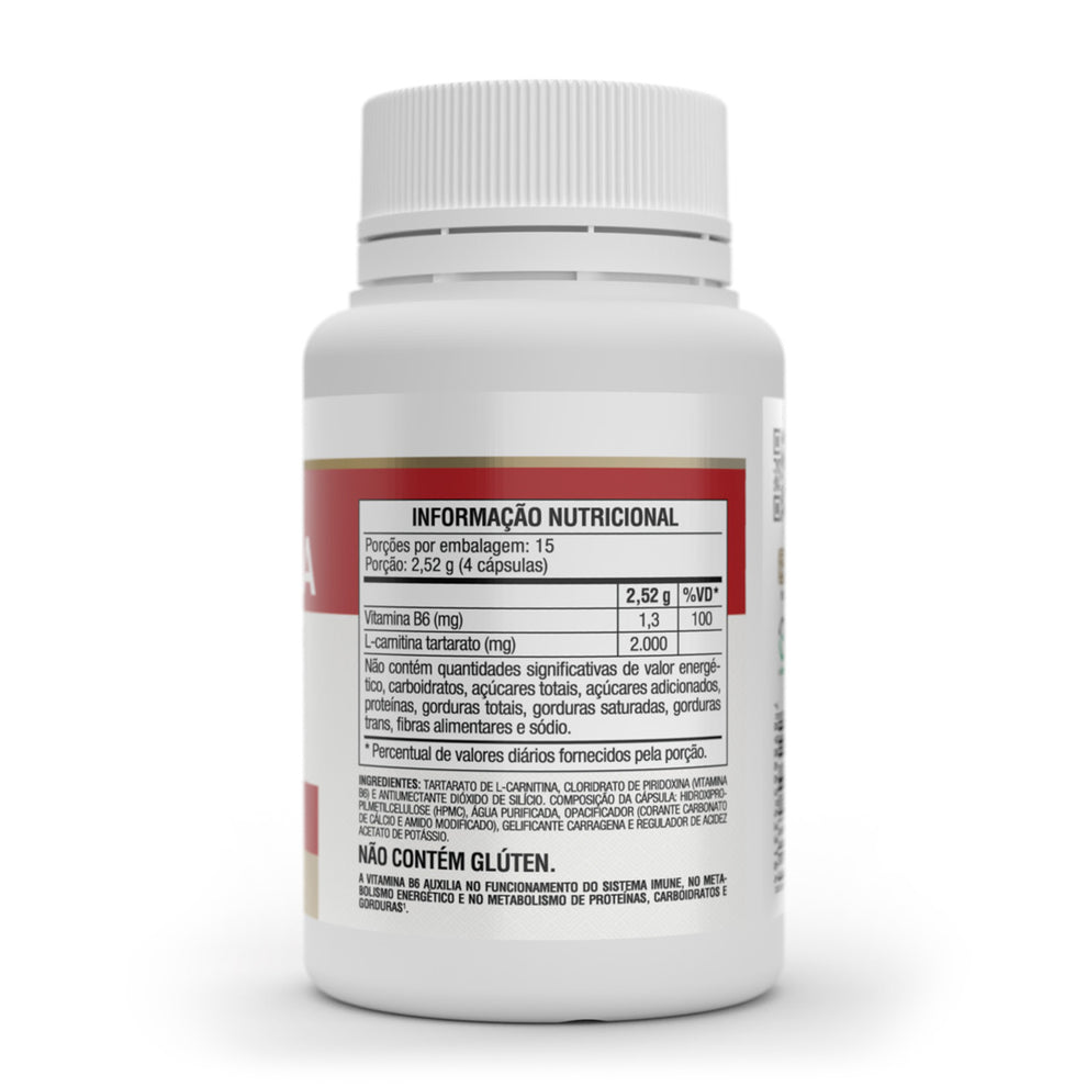 L-Carnitina – 60 Cápsulas – Vitafor