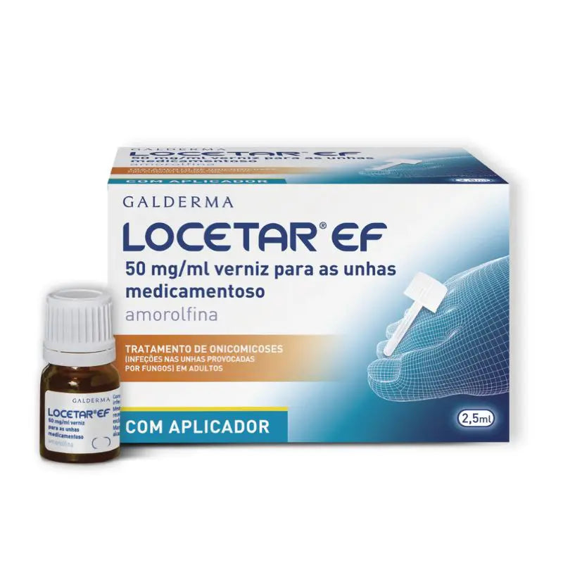 Locetar Ef 50 mg/ml x 2,5ml Verniz