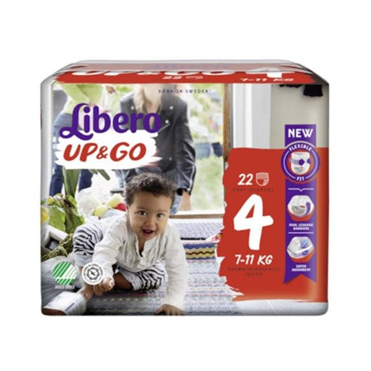 Libero Up&Go T4 7-11 Kg 22 unid