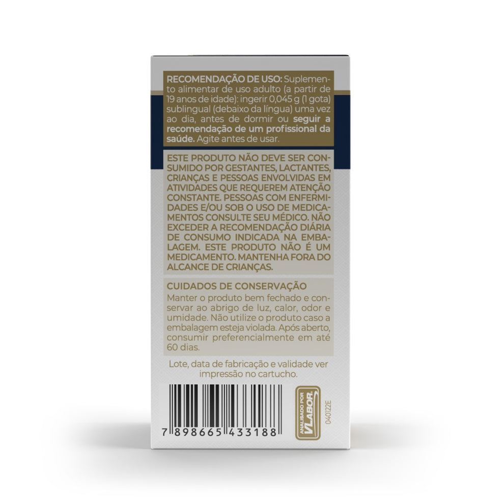 Melatonina Líquida – 20ml – Vitafor