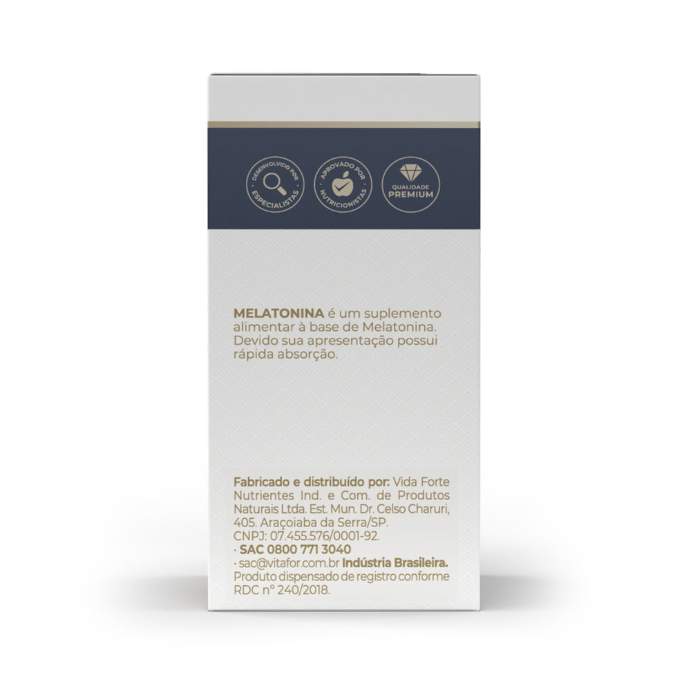 Melatonina Líquida – 20ml – Vitafor