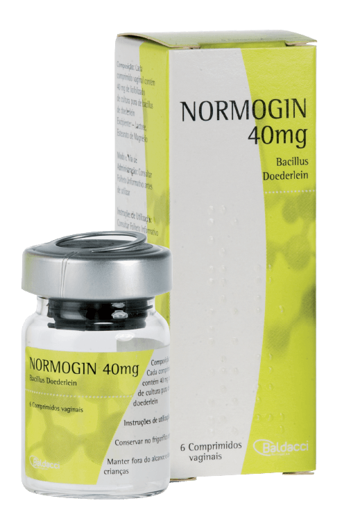 Normogin 40 mg 6 comprimidos