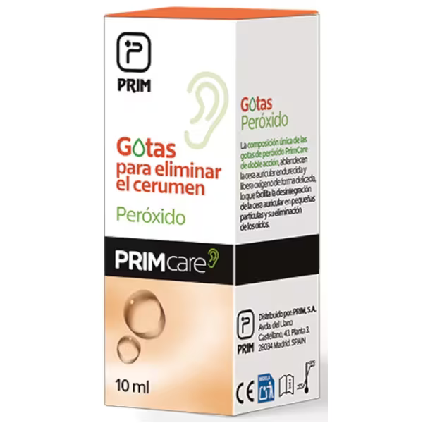 PRIMCARE OUVIDOS GTS REM CER PEROX 10ML