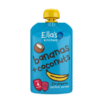 Ella's Kitchen – Puré Bio Banana e Leite de Coco +4m 120g