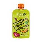 Ella's Kitchen – Puré Bio Pera, Manga e Papaia +4m 120g