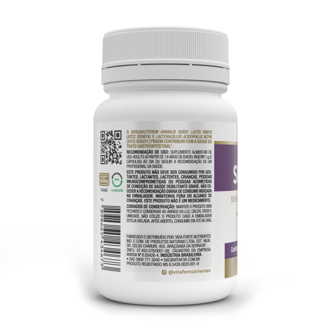 Simcaps – 60 Cápsulas – Vitafor