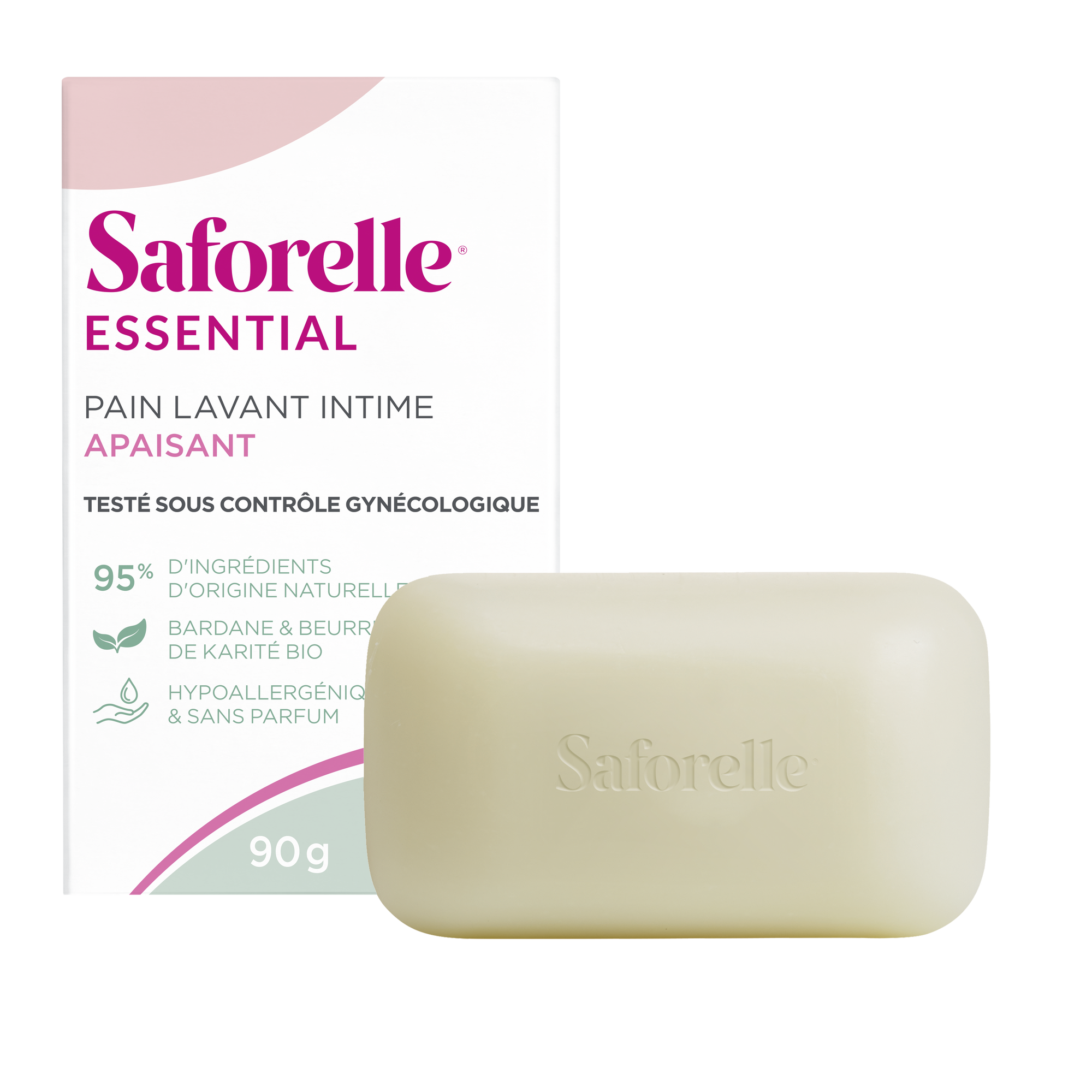 Saforelle Sabonete enriquecido com lípidos 100gr