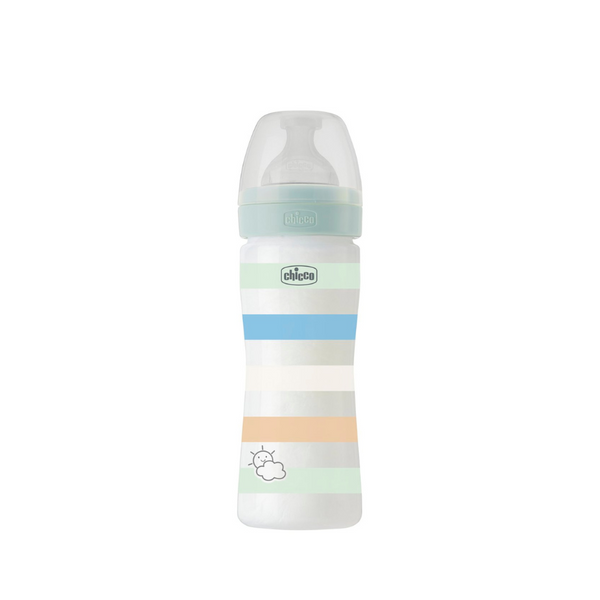 Chicco Biberão Well Being Fluxo Médio Verde 250ml