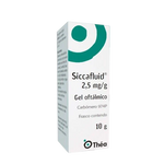 Siccafluid 2,5mg/g Gel Oftálmico 10g