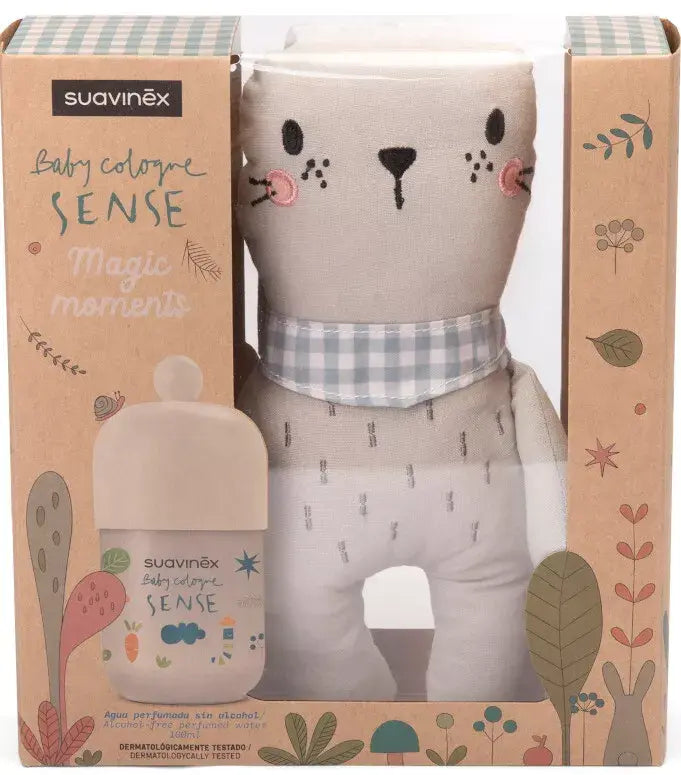 Suavinex Baby Sense Eau de Cologne 100ml + Peluche