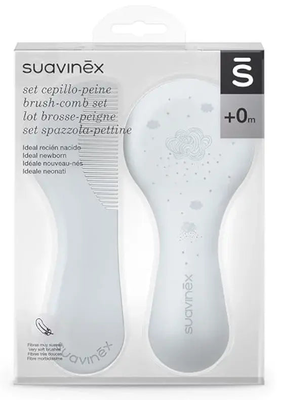Suavinex Escova + Pente Azul