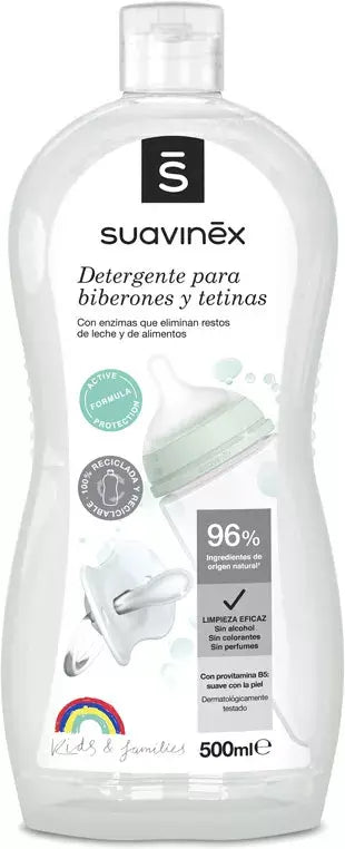 Suavinex Detergente Para Biberões E Tetinas 500 Ml