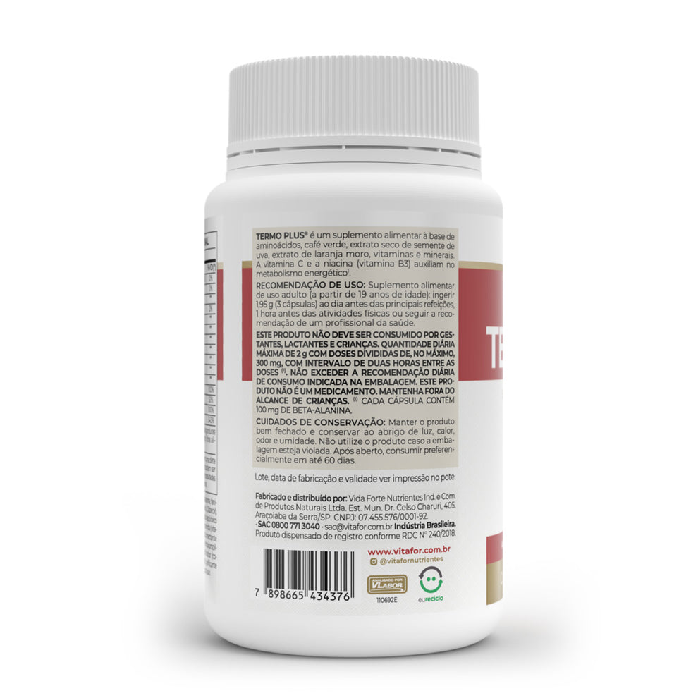 Termo Plus – 90 Cápsulas – Vitafor