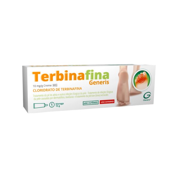 Terbinafina Generis 10 mg/g x 15 g Creme