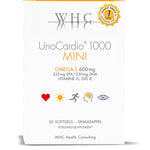 UnoCardio 1000 mini  Ómega 3 + Vit D3 (30 Caps) | WHC