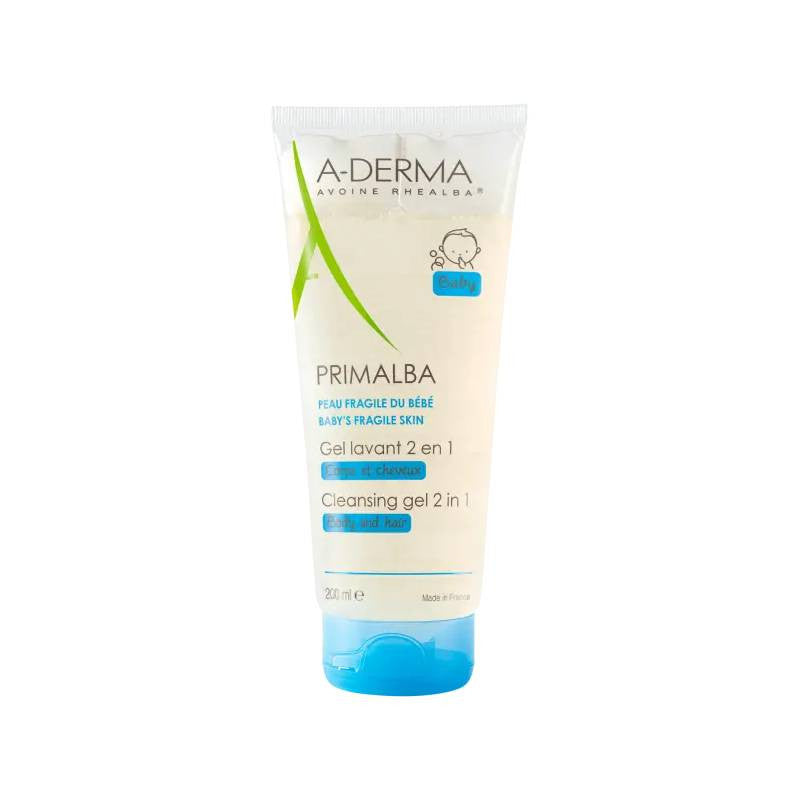 A-Derma Primalba Gel Corpo e Cabelo 200ml