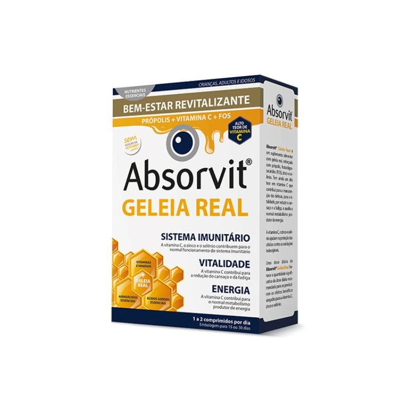 Absorvit Geleia Real x 30 comprimidos