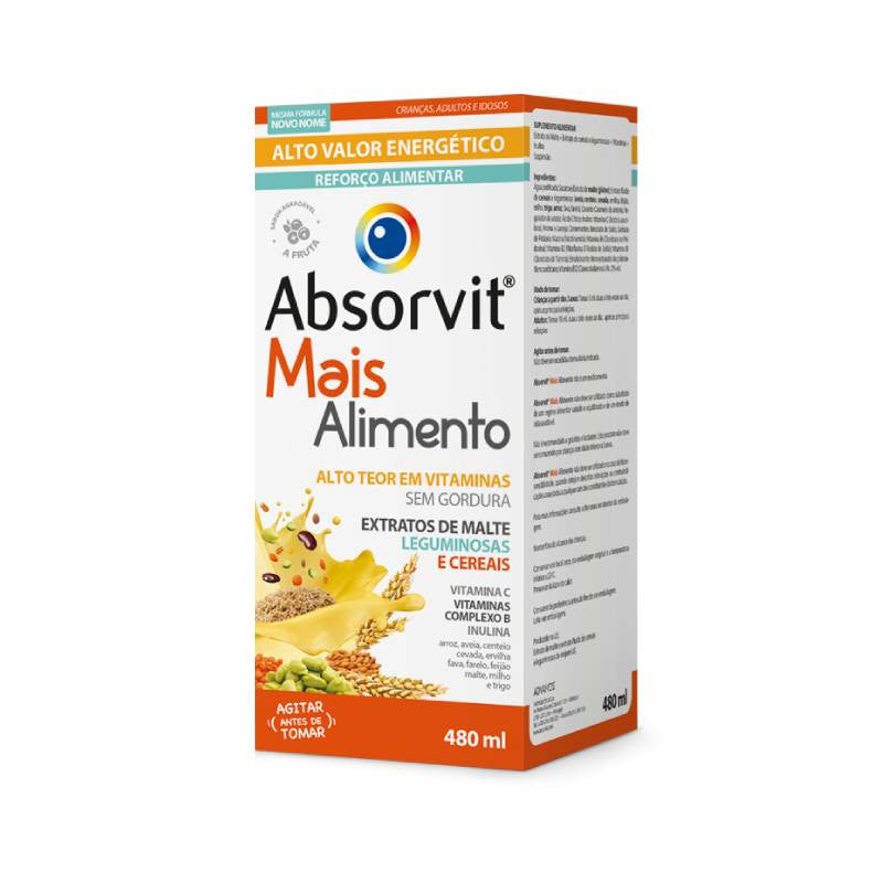 Absorvit Mais Alimento Suspensão 480ml