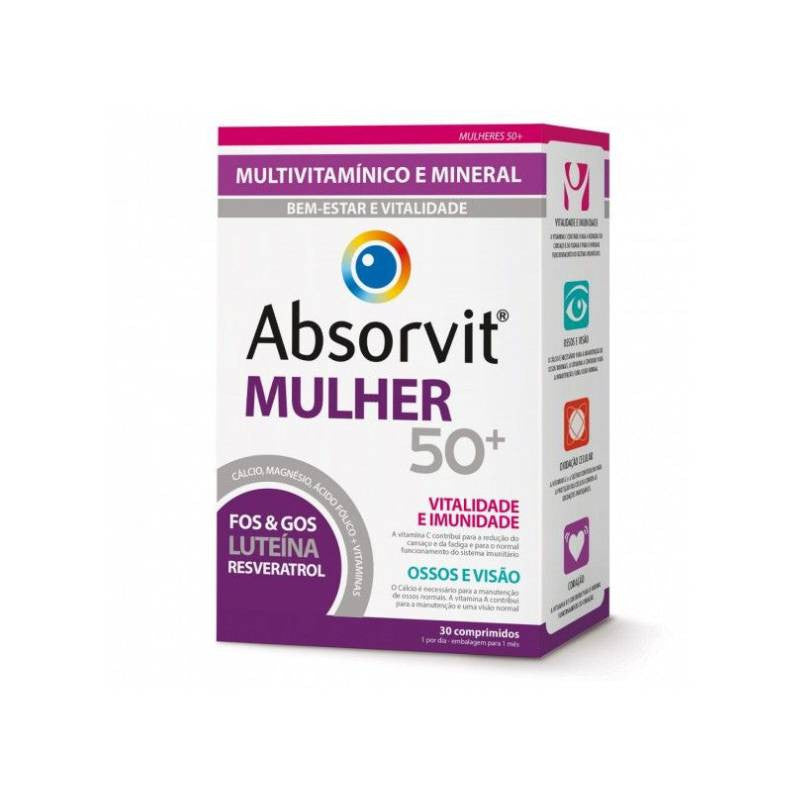 Absorvit Mulher 50+ Comprimidos x30