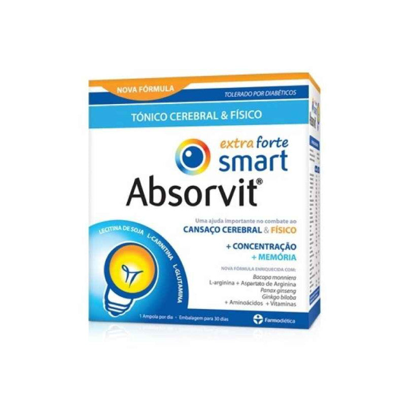 Absorvit Smart Extra Forte Ampolas Bebíveis 20x10ml