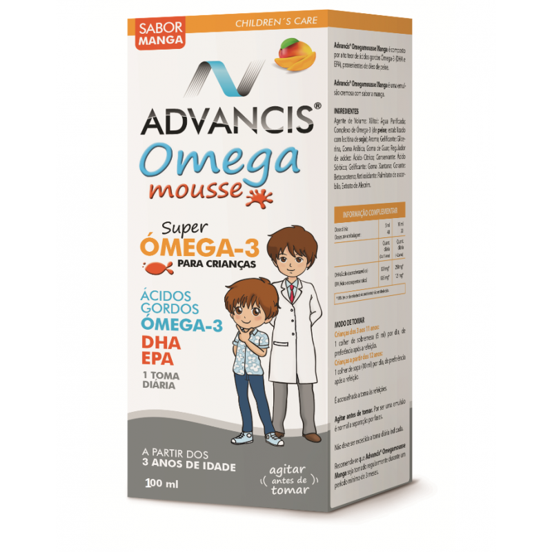 Advancis Omega Mousse Emulsão Manga 100ml