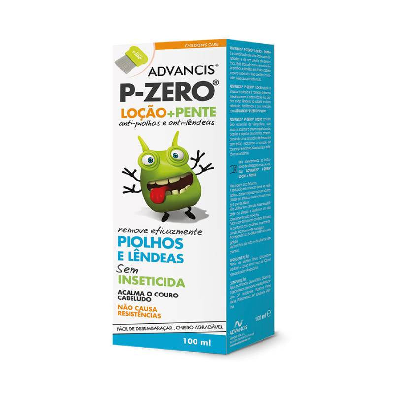 Advancis P-Zero Loção + Pente 100ml