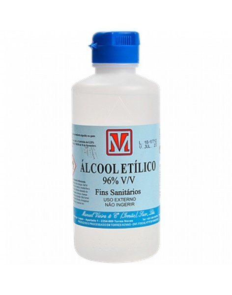 Álcool Sanitario Álcool 96º 250 mL