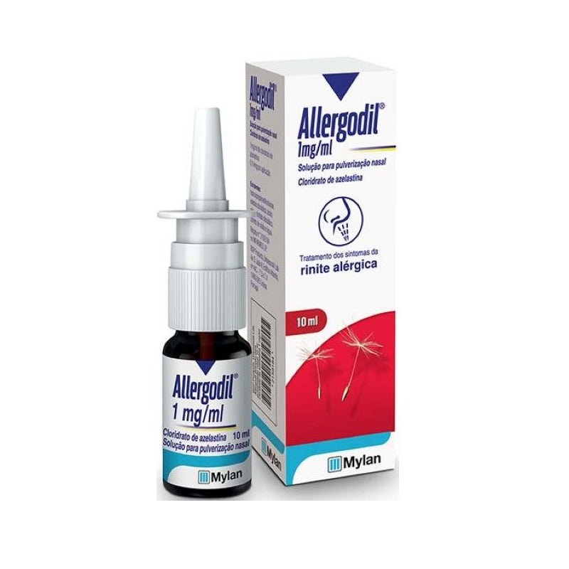 Allergodil Solução para pulverização nasal x 10 ml