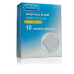 Alvita Compressas Esterilizadas Gaze 10X10 Cm X10