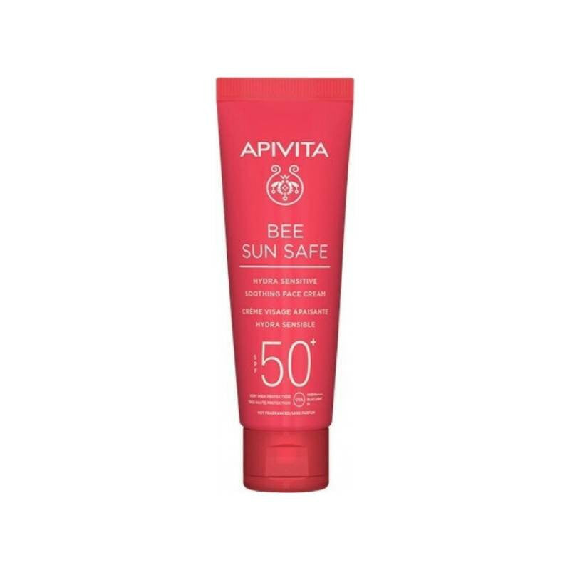 Apivita Bee Sun Safe Creme Apaziguante Hidra Sensitive SPF50+ 50ml