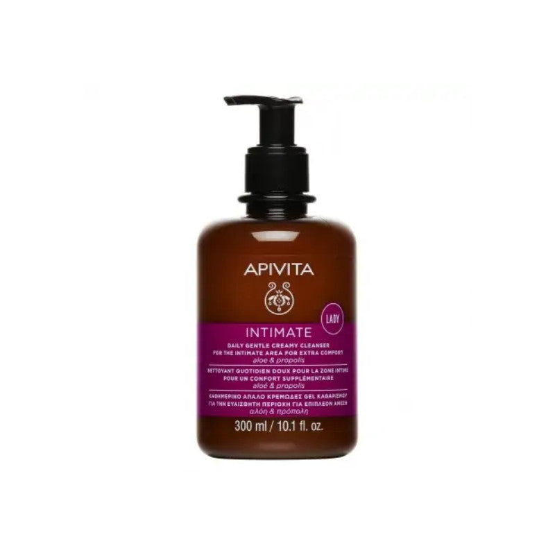 Apivita Intimate Lady Creme Limpeza Suave 300ml