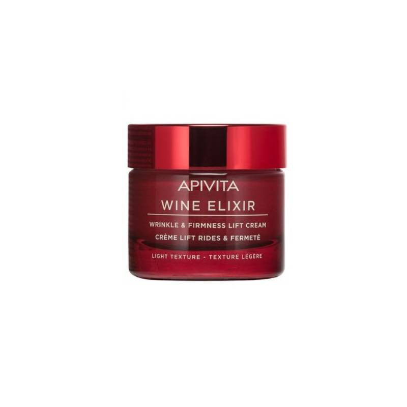 Apivita Wine Elixir Creme Antirrugas & Refirmante Textura Ligeira 50ml