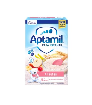 Aptamil Papa Lactea 4 Frutas 225g 6M+