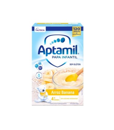 Aptamil Papa Lactea S/Gluten Banana 225g 4M+