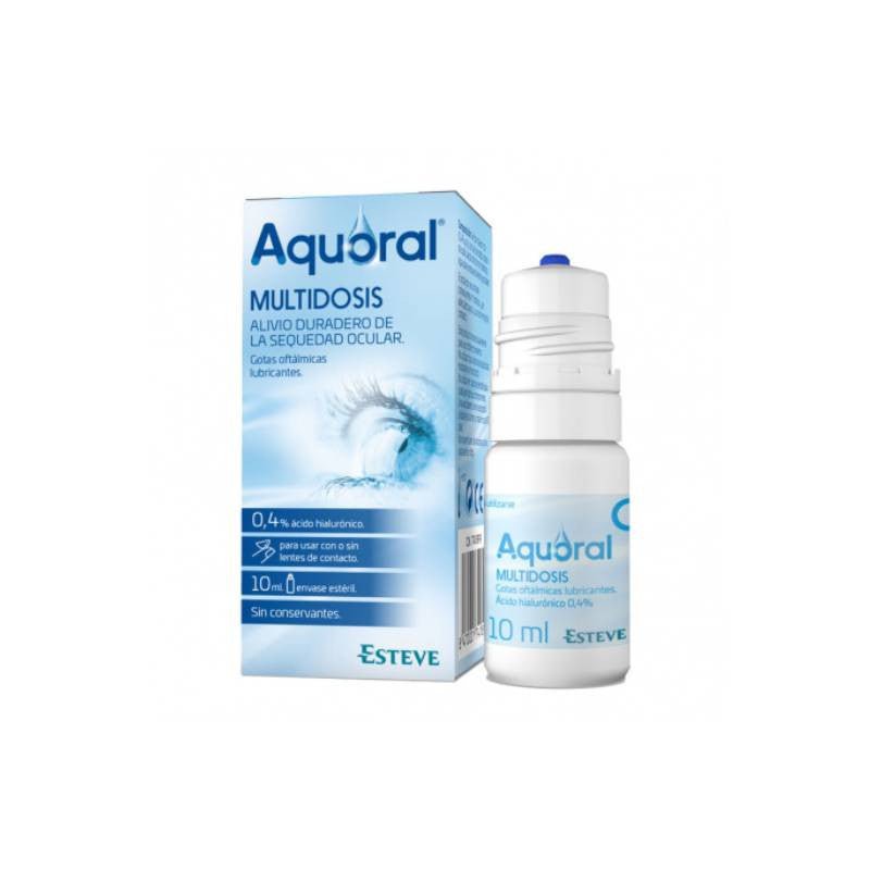 Aquoral Gotas Oftalmológicas Multidose 10ml
