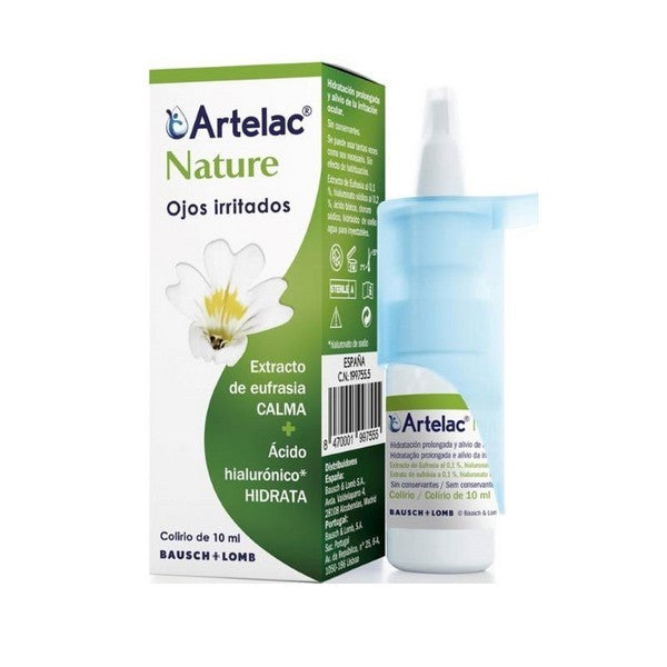 Artelac Nature Colirio Olhos Irrit 10mL