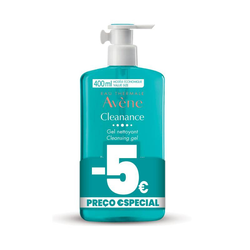 Avène Cleanance Gel de Limpeza 400ml -5€ Preço Especial