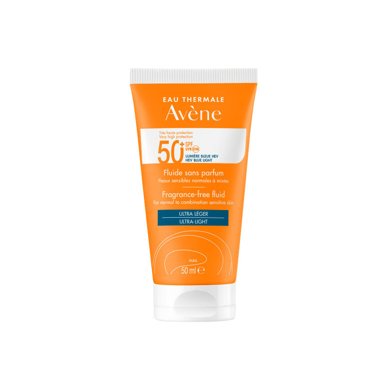 Avène Solar Fluido Sem Perfume FPS50+ 50ml