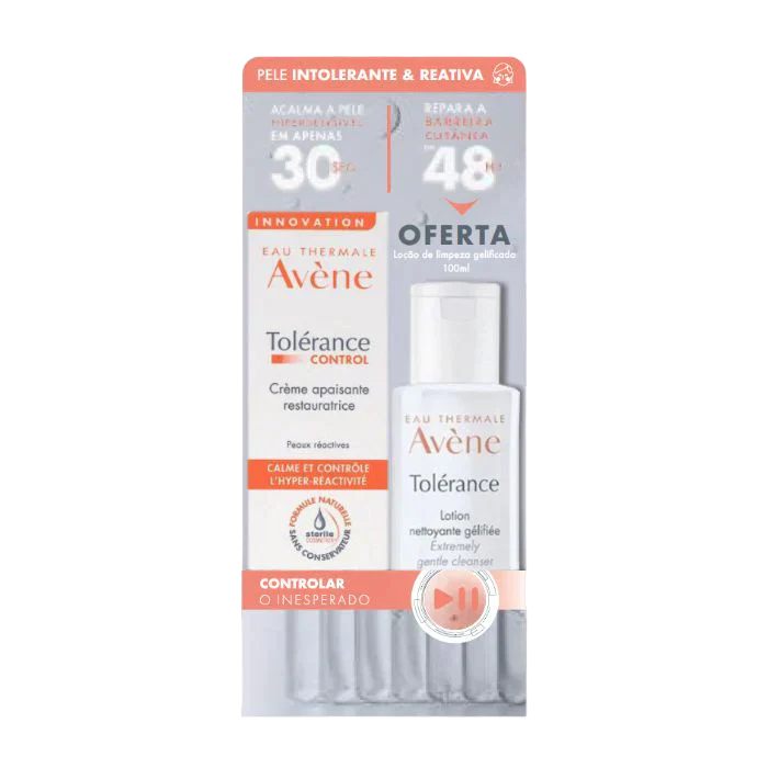 Avene Tolerance Control Creme Reparador 40ml + Loção 100ml