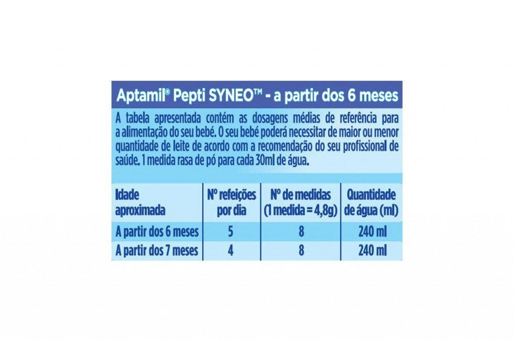 Aptamil Pepti Syneo 2 Leite 6-12M 400g