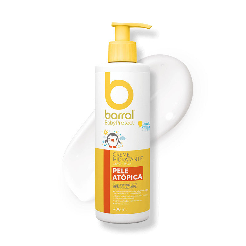 Barral BabyProtect Creme Hidratante Pele Atópica 400ml