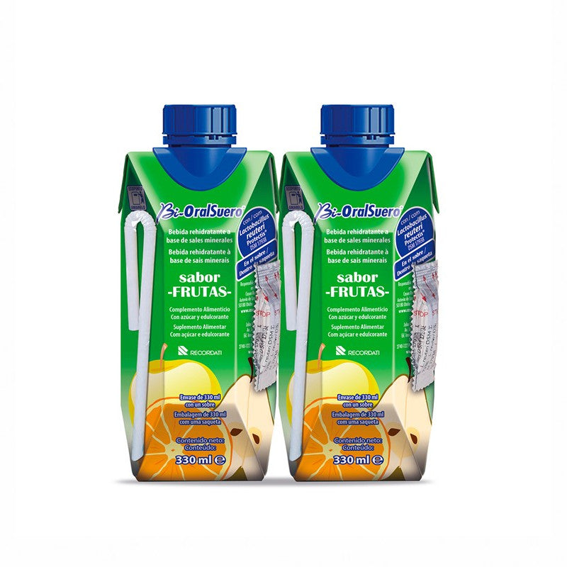 Bi-OralSuero Sabor Frutas 2x330ml