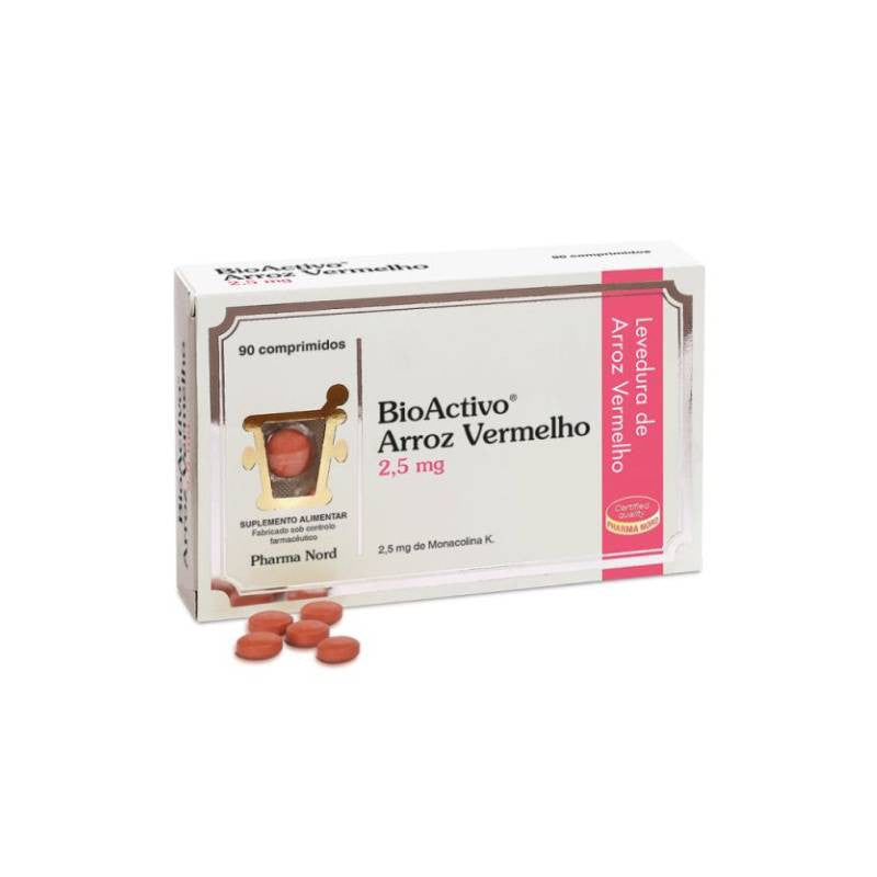 Bioactivo Arroz Vermelho 2.5mg Comprimidos 90 Unidades