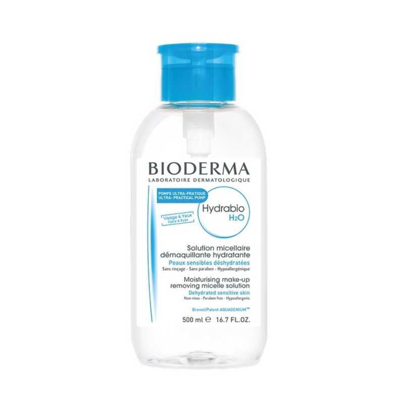 Bioderma Hydrabio H2O Água Micelar Pump Reverse 500ml